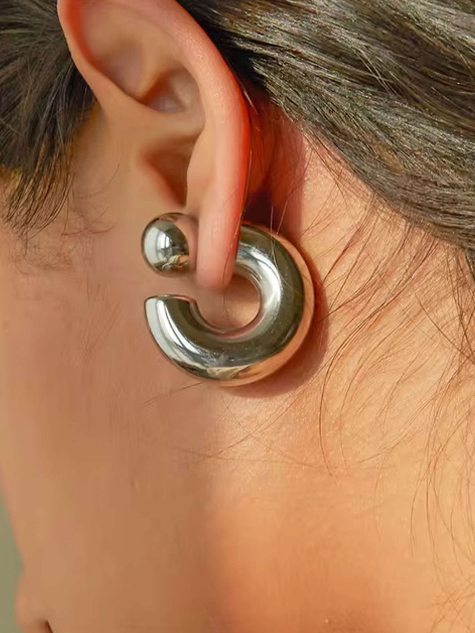 ZEYA - Milena Chunky Hoop Earrings