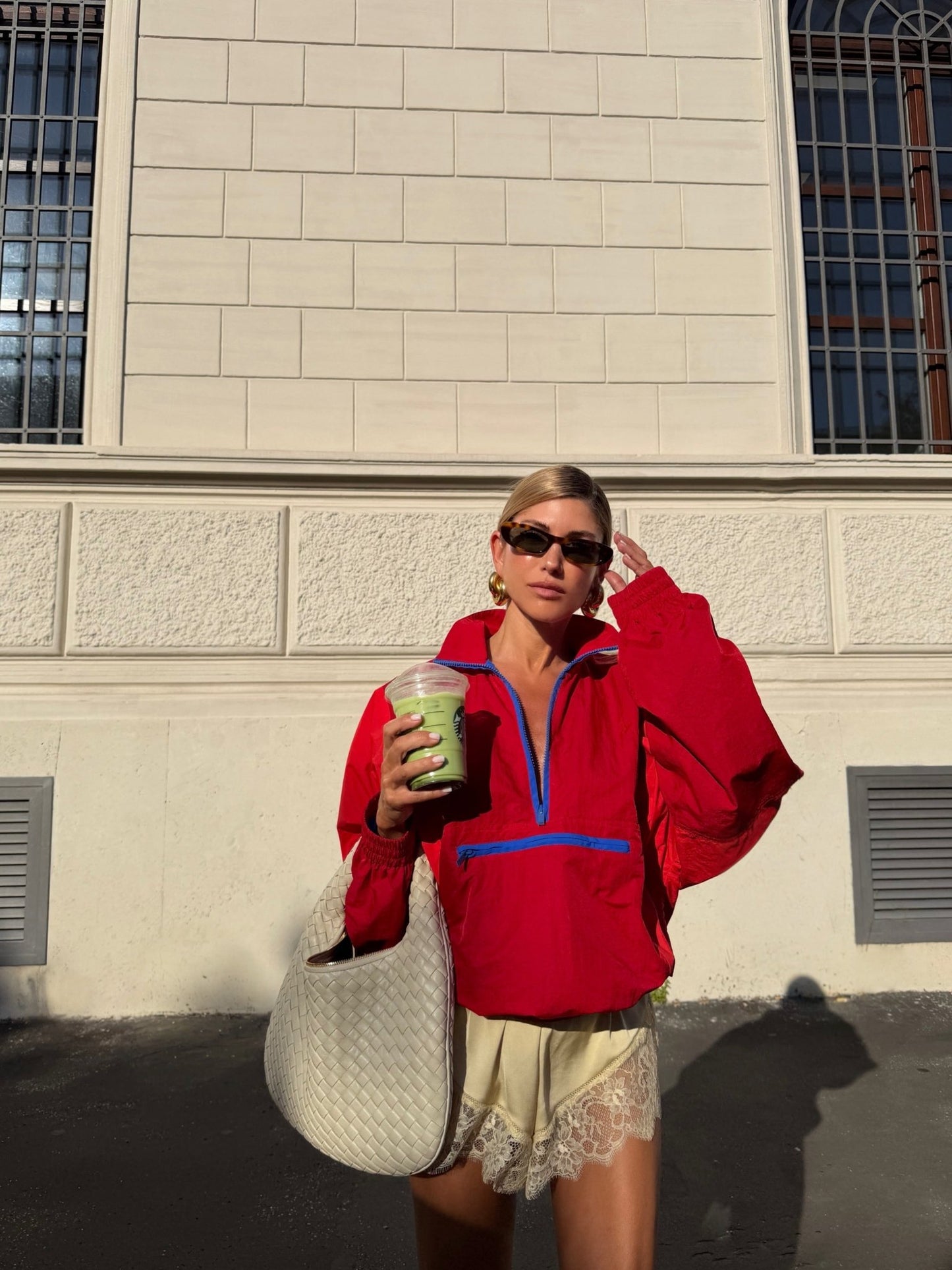ZEYA - Miranda Half-Zip Windbreaker Jacket