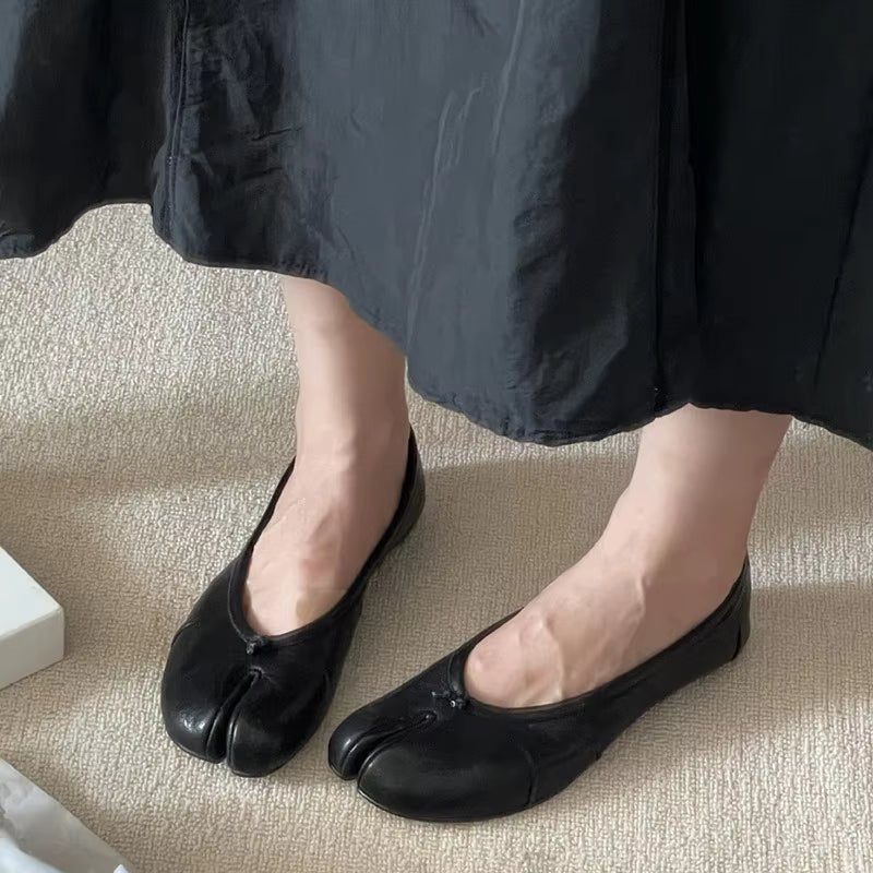 ZEYA - Miranda Split - Toe Leather Mules
