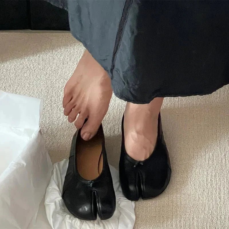 ZEYA - Miranda Split - Toe Leather Mules