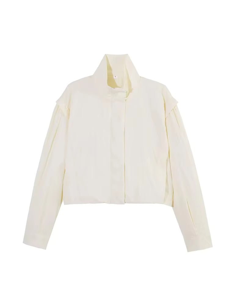 ZEYA - Natalie Cropped Windbreaker Jacket