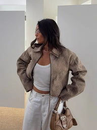 Natalie Tie-Dye Bomber Jacket