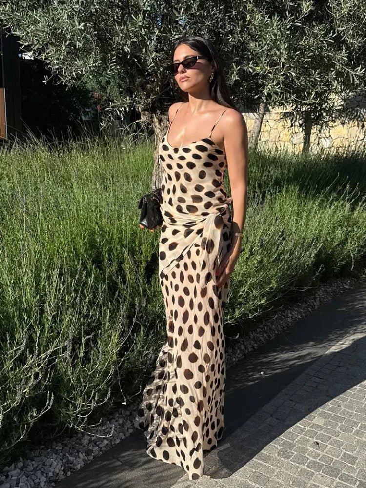 ZEYA - Natasha Printed Slip Dress