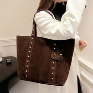 Bolso Tote de Ante sintético Noemi