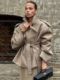 Abrigo tipo trench Noemi
