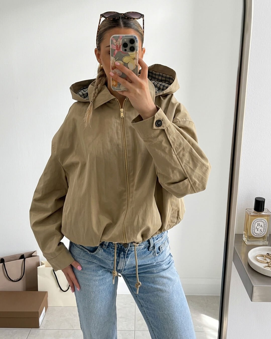 ZEYA - Nora Hooded Zip Jacket