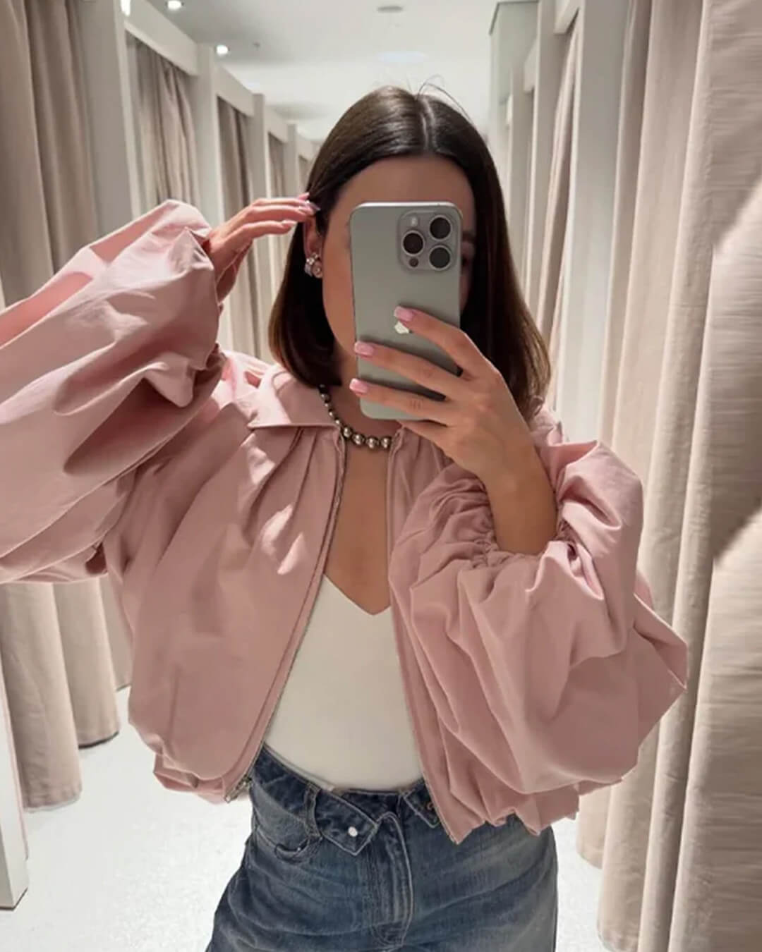 ZEYA - Nova Oversized Bomber Jacket