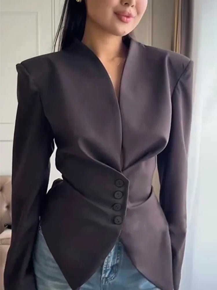 ZEYA - Patricia Structured Cinched Blazer