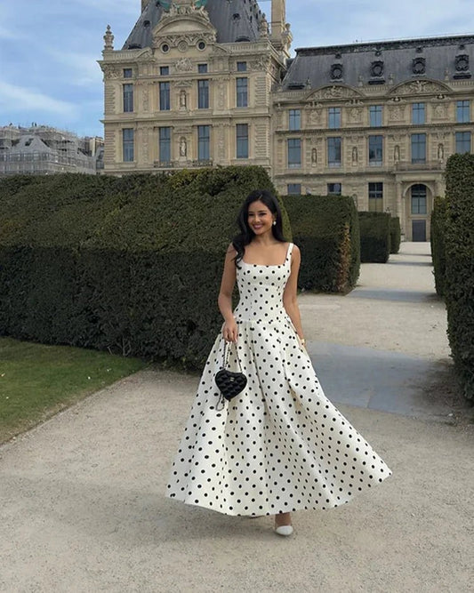 ZEYA - Petra Polka Dot Midi Dress