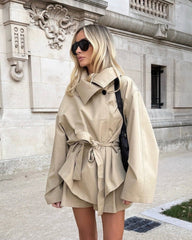 Gabardina corta Piper