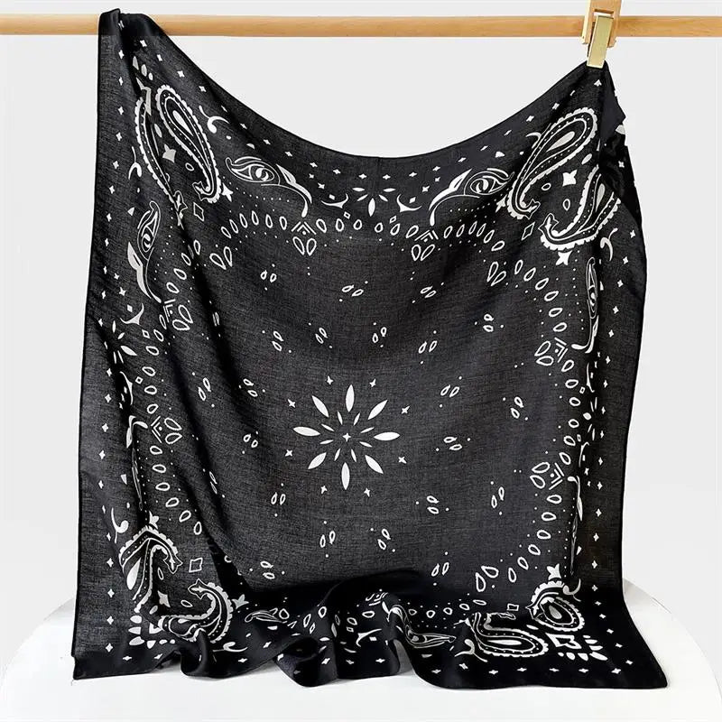 ZEYA - Portia Paisley Square Scarf