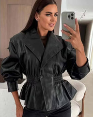 Chaqueta de piel sintética Rosalie