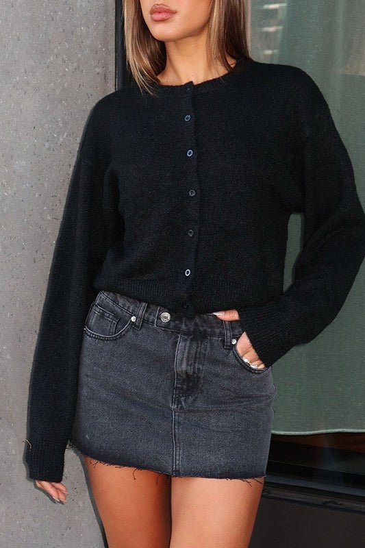 ZEYA - Ruth Button Front Knit Cardigan