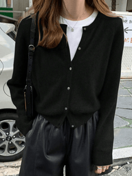 Ruth Button Front Knit Cardigan