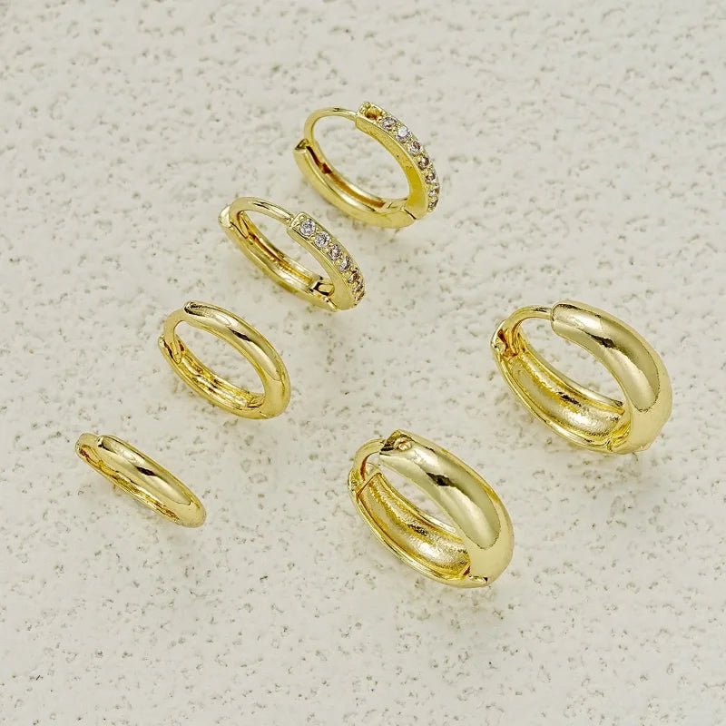 ZEYA - Sabel Hoop Earrings Set