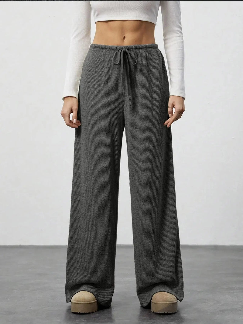 ZEYA - Samantha Wide Leg Knit Pants