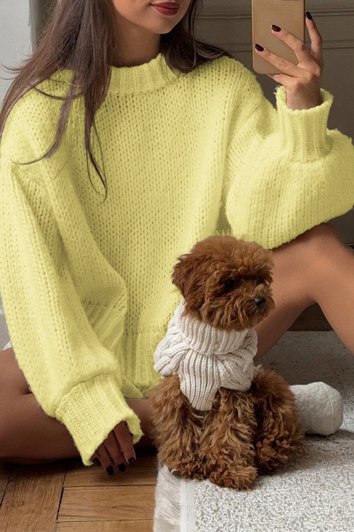 ZEYA - Sandra Crew Neck Layering Sweater
