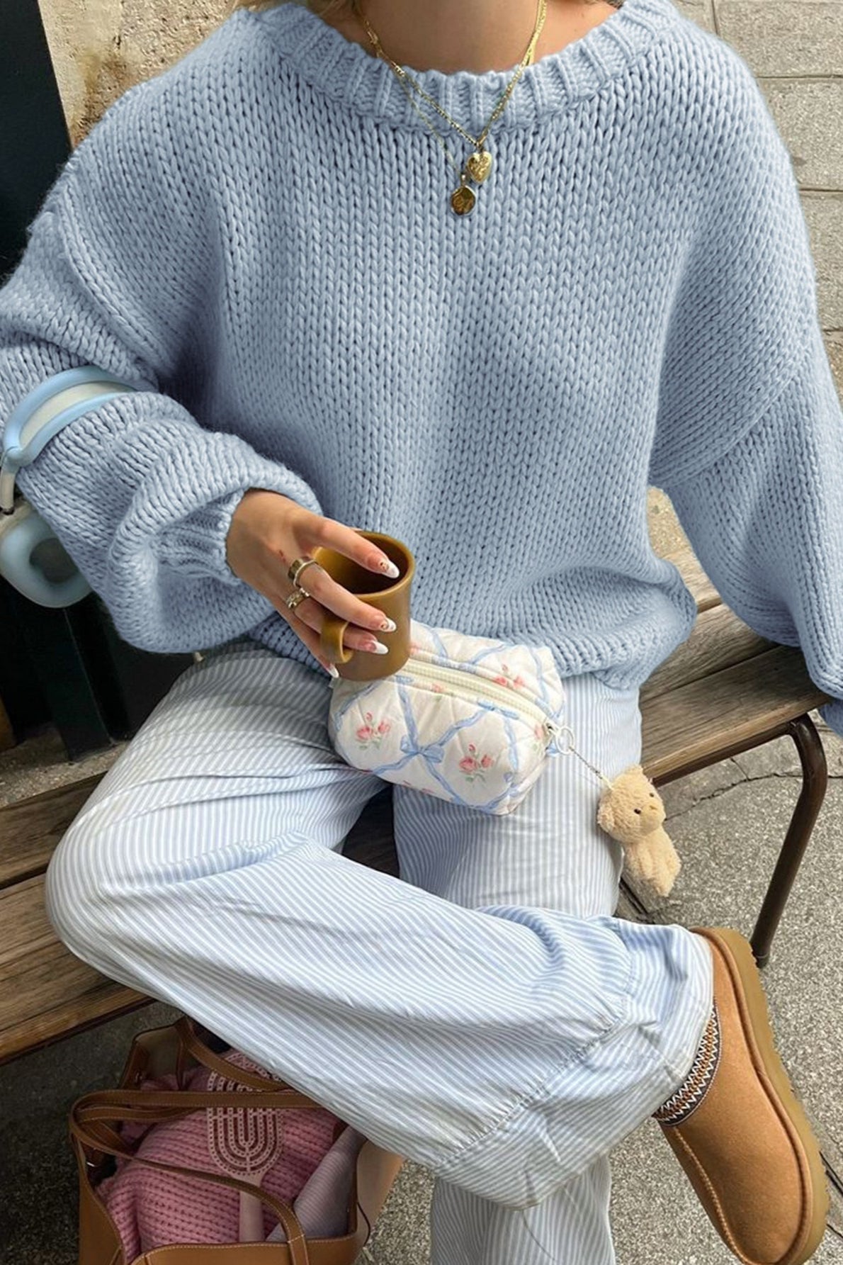 ZEYA - Sandra Crew Neck Layering Sweater
