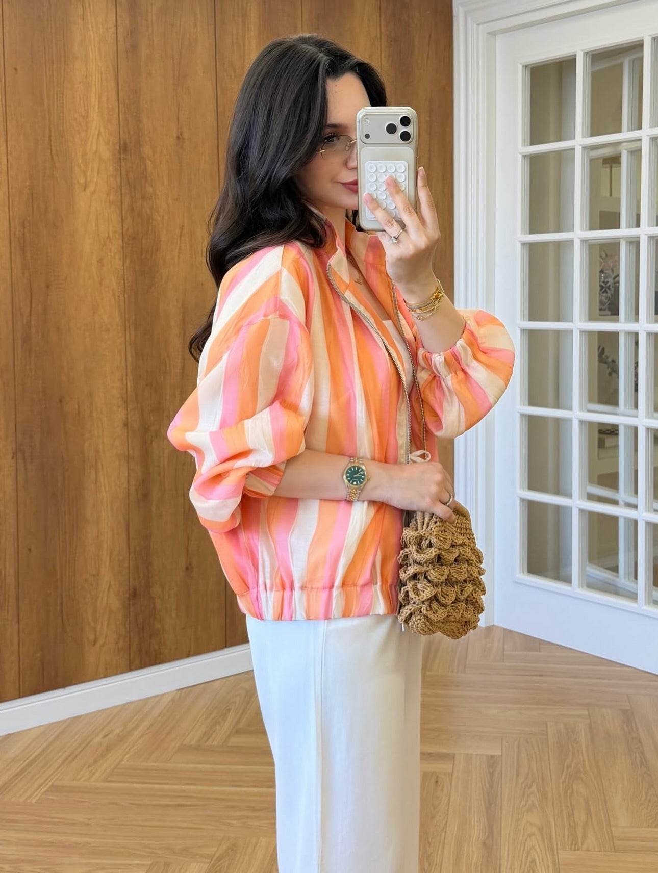 ZEYA - Sarah Candy Bomber Jacket