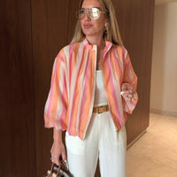 Sarah Candy Bomber Jacket
