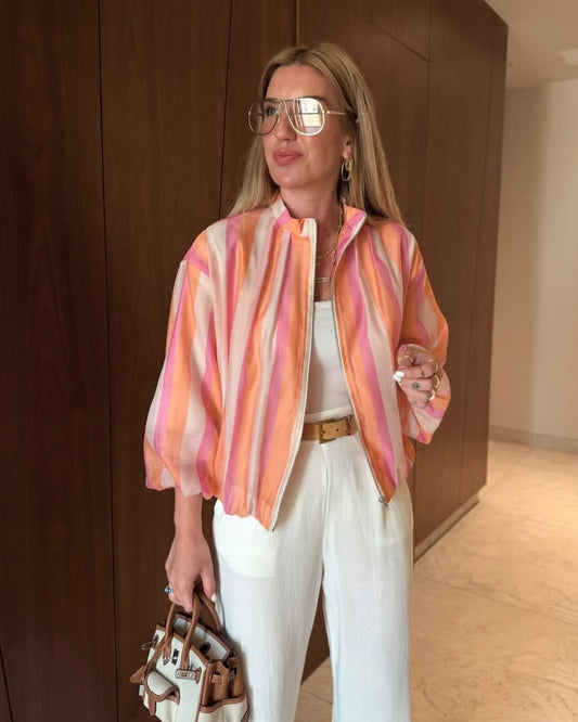 ZEYA - Sarah Candy Bomber Jacket