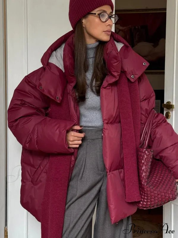 ZEYA - Sheila Detachable Hood Puffer Jacket