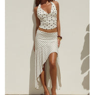 Conjunto de dos piezas Kate con lunares