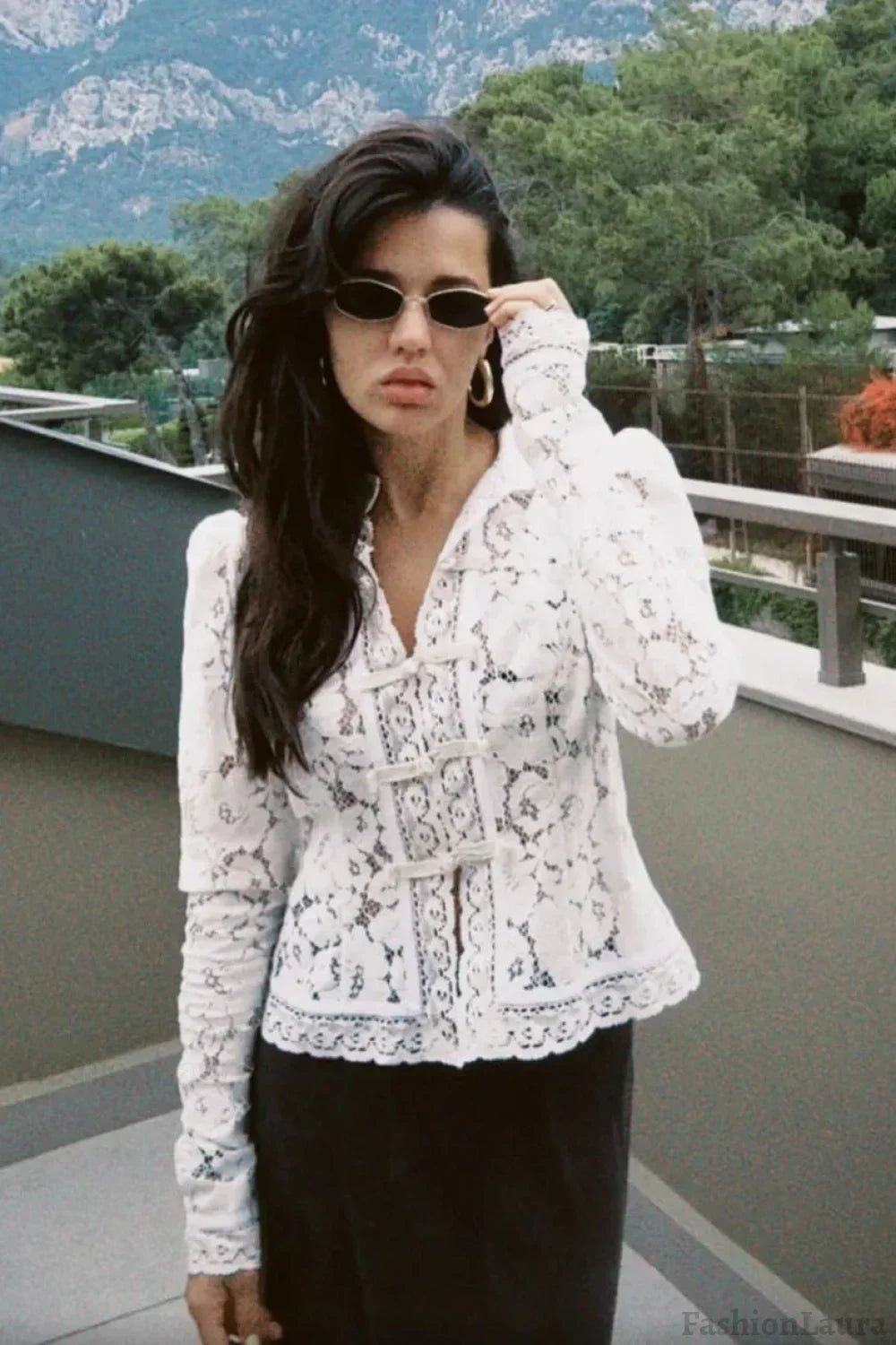ZEYA - Sophia Elegant Lace Blouse