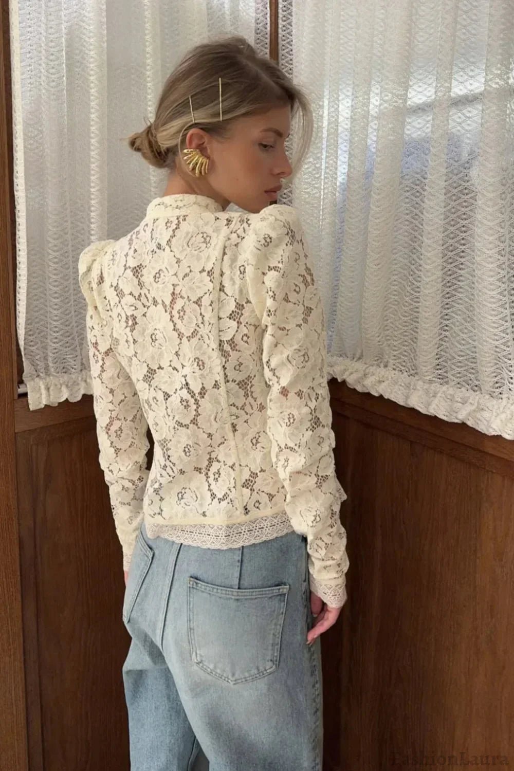 ZEYA - Sophia Elegant Lace Blouse