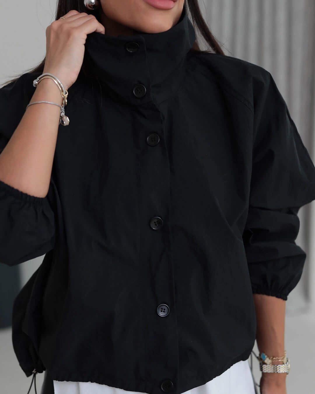 ZEYA - Sophia High - Neck Jacket