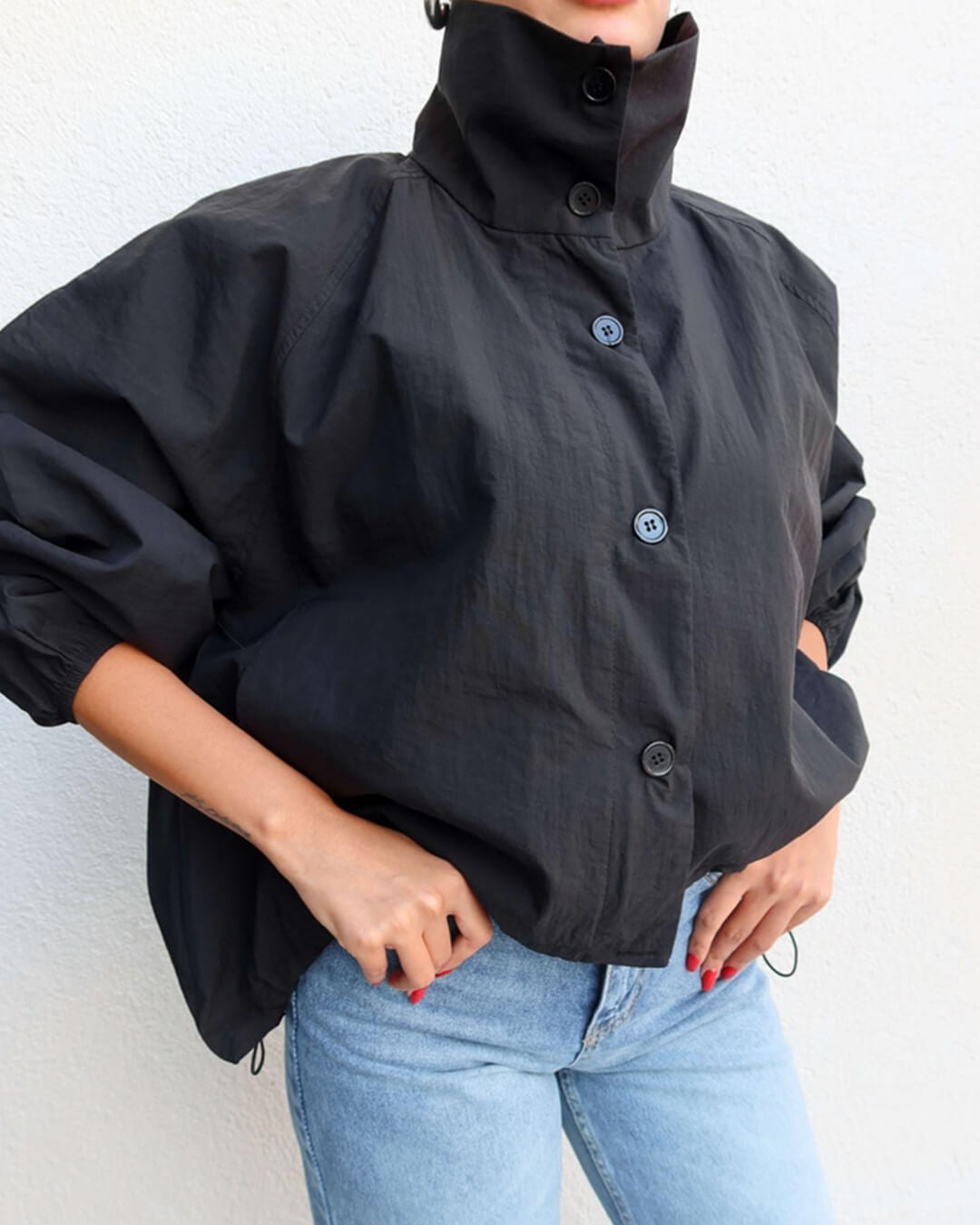ZEYA - Sophia High - Neck Jacket