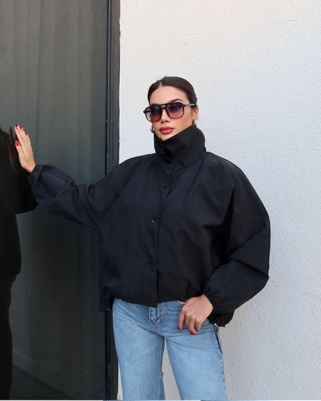 ZEYA - Sophia High - Neck Jacket