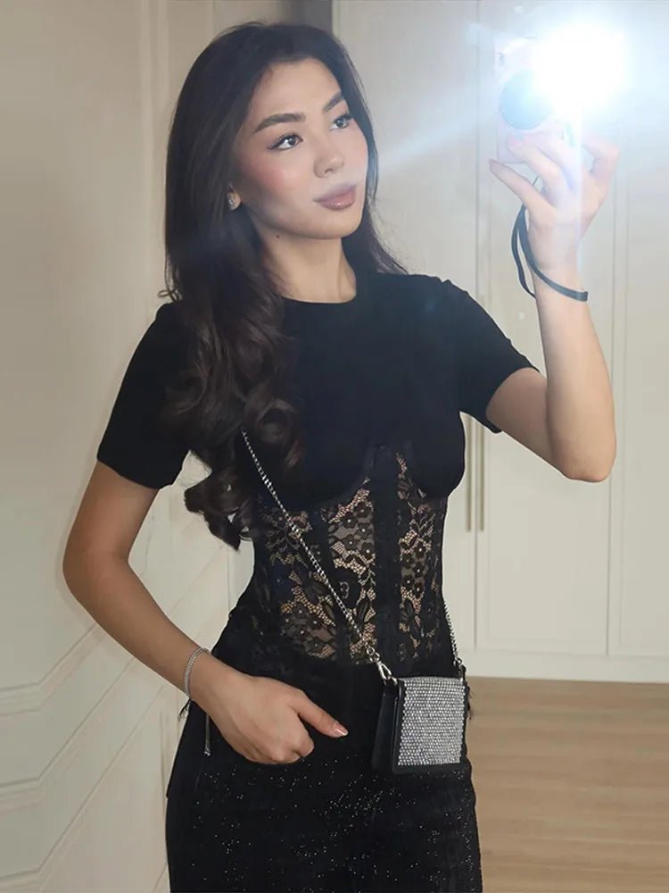 ZEYA - Suzette Lace Corset Top