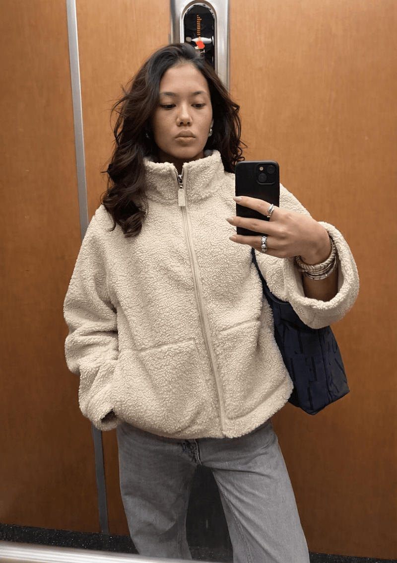 ZEYA - Suzette Zip Up Teddy Jacket