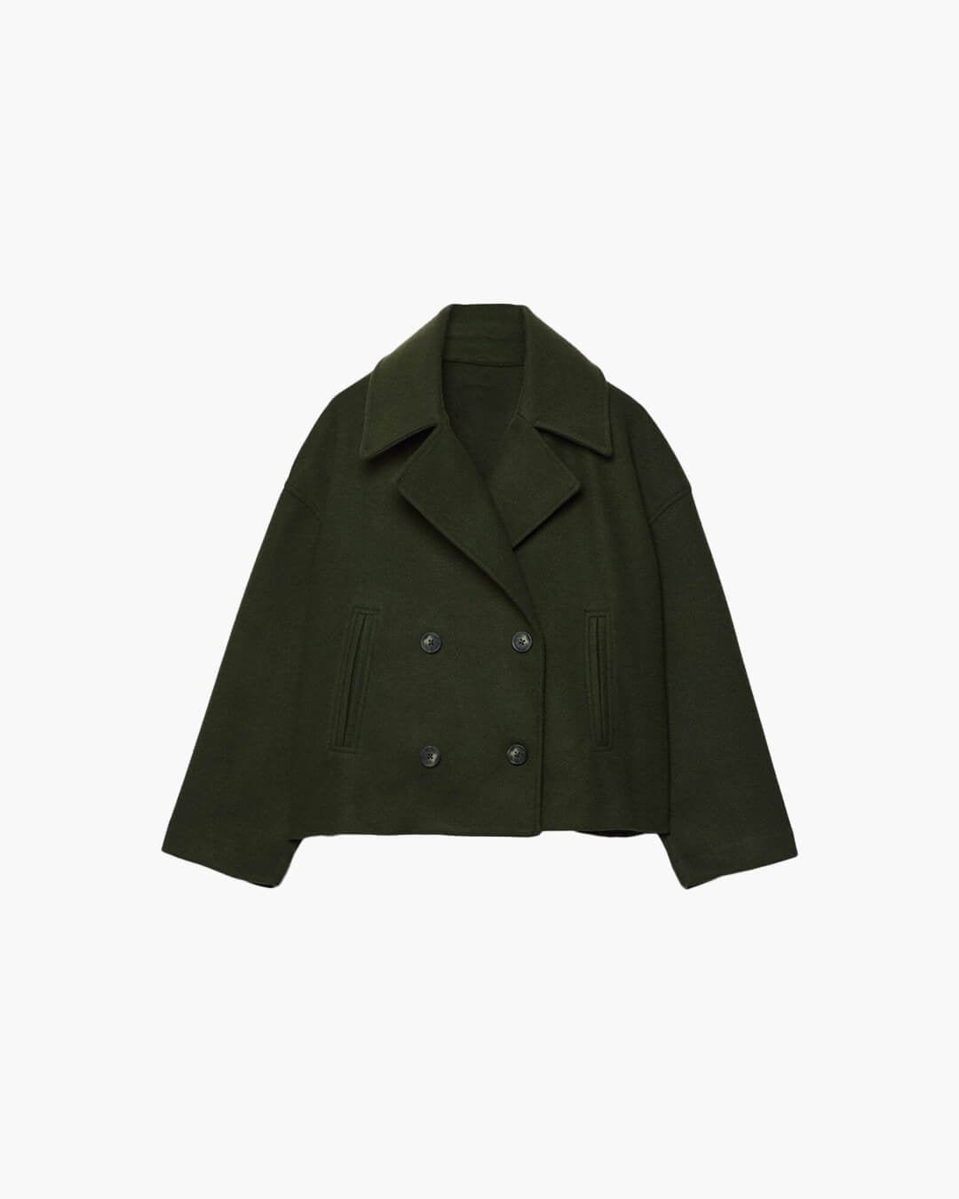 ZEYA - Suzy Short Double - Breasted Coat