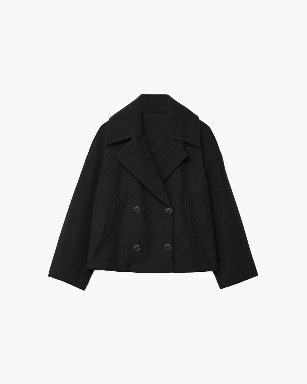 ZEYA - Suzy Short Double - Breasted Coat