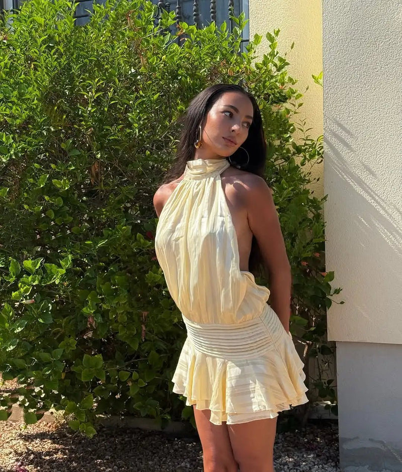ZEYA - Tracey Backless Mini Dress