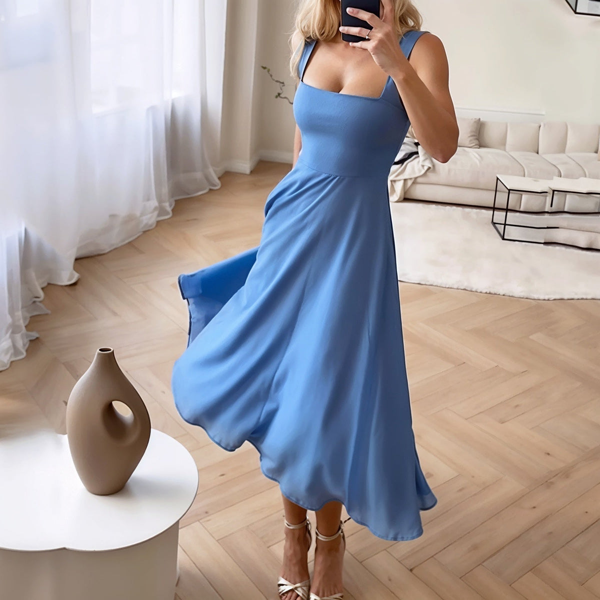 ZEYA - Verity Sleeveless Midi Dress