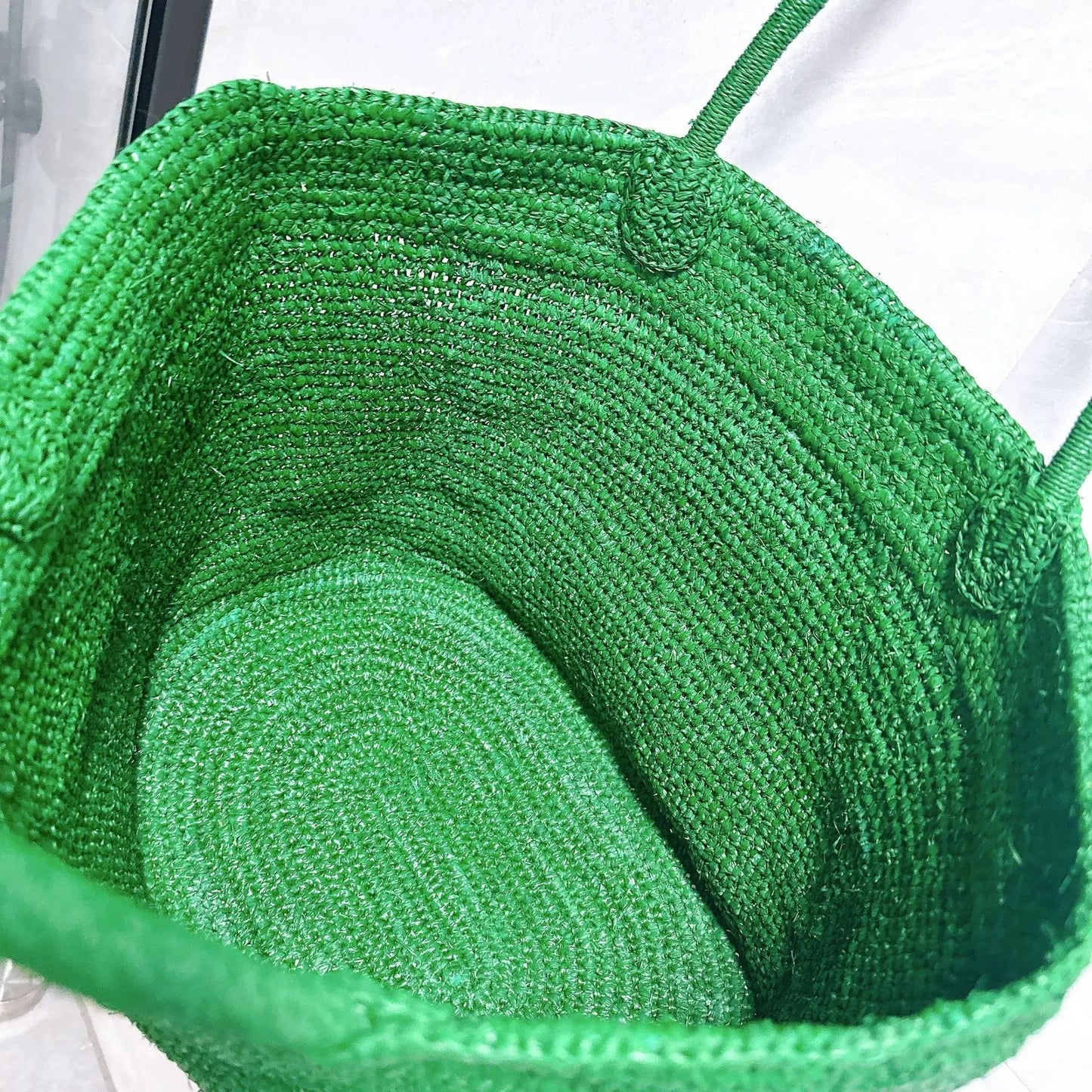 ZEYA - Vivienne Handwoven Rattan Tote