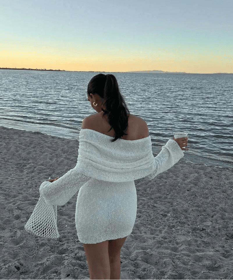 ZEYA - Zaria Off-Shoulder Bodycon Mini Dress