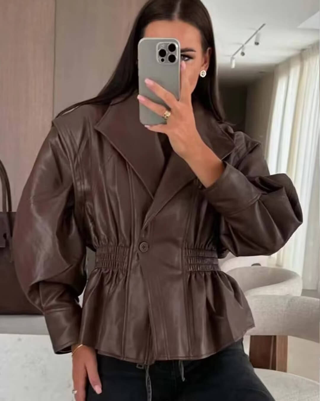ZEYA - Zephanie Leather Jacket