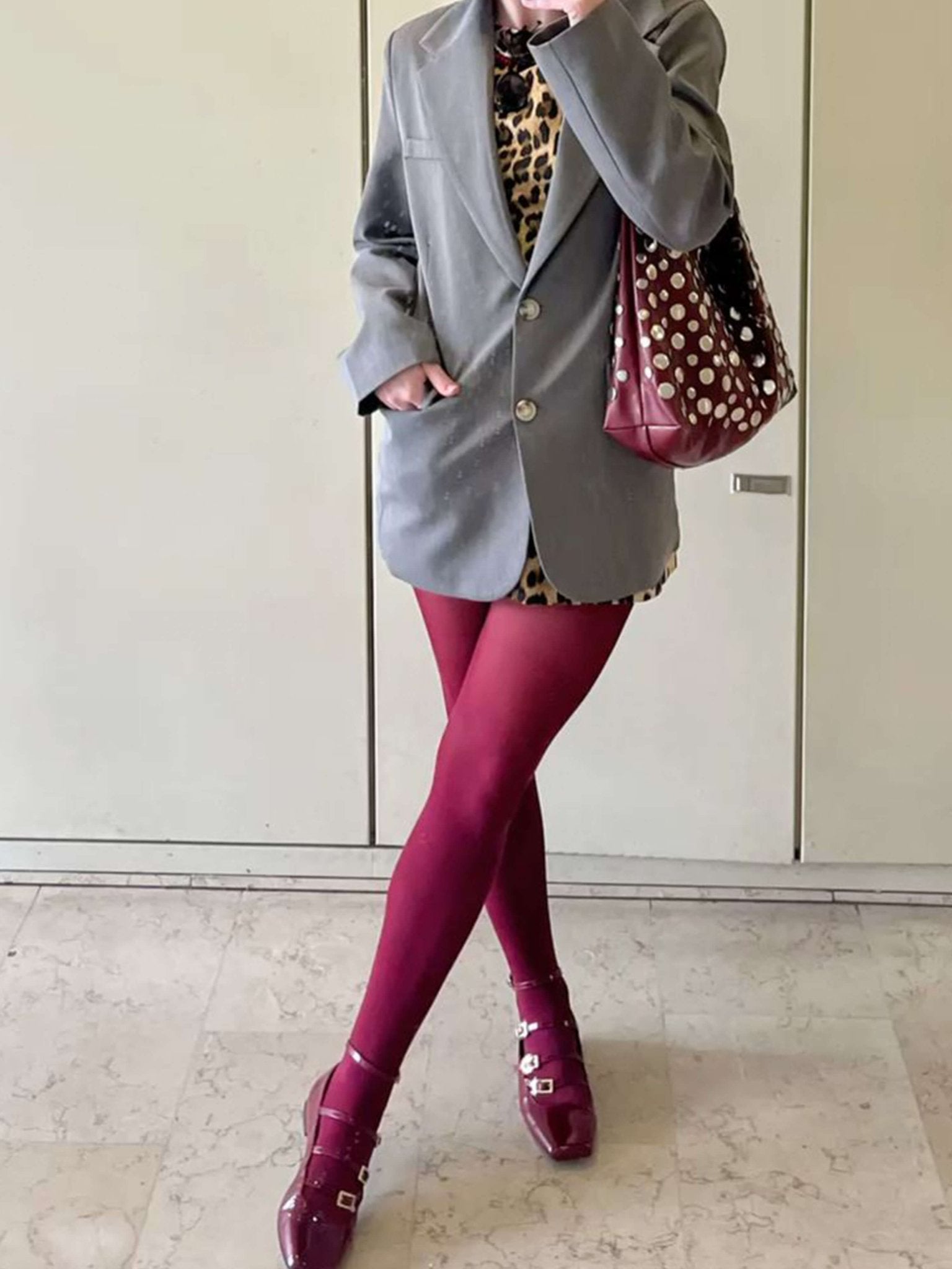 ZEYA - Zinnia Studded Bucket Bag
